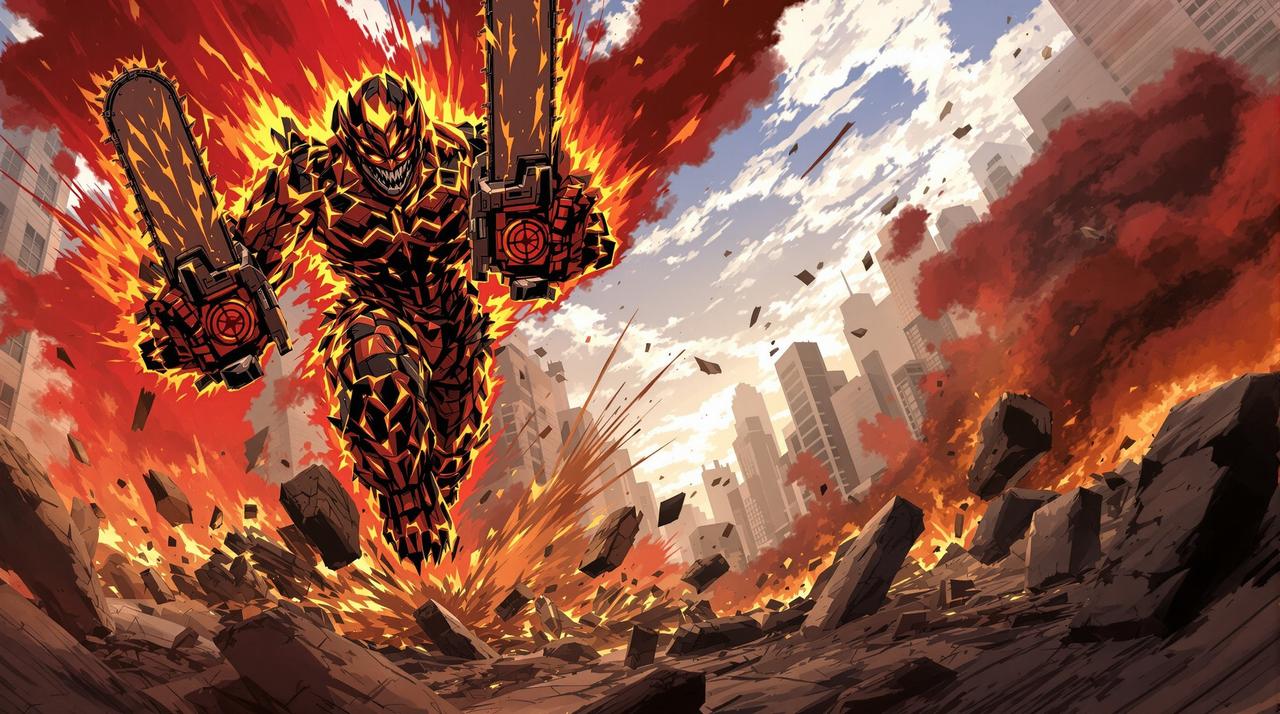 高清影视 电锯人 第二季 - 电次面对全新的恶魔威胁，血之恶魔的力量觉醒，战斗再升级。