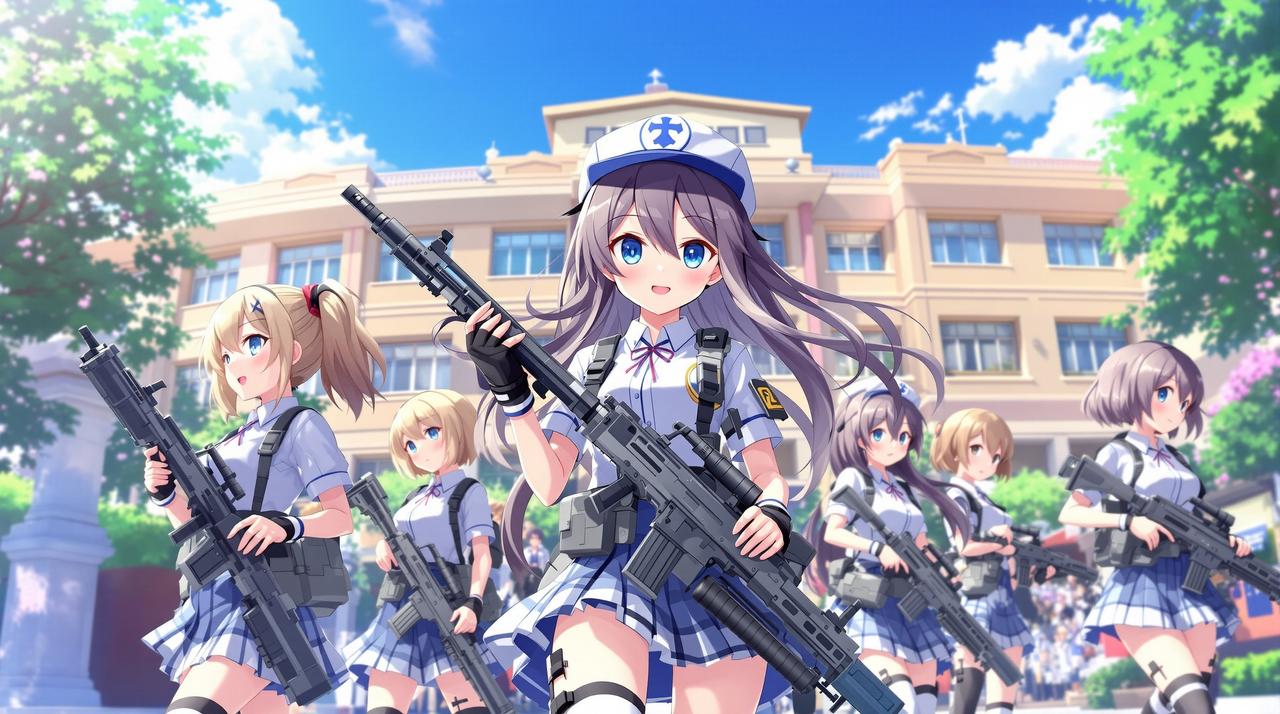 高清影视 蔚蓝档案 动画版 - 基沃托斯学园都市的日常与非日常，少女们的青春与战斗物语。
